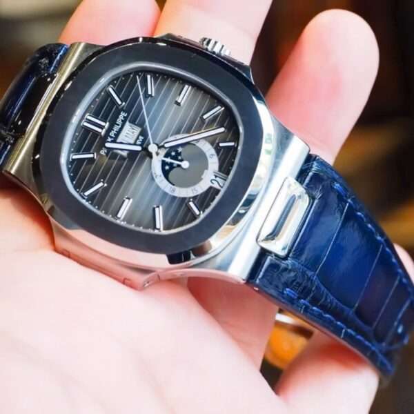 Patek Philippe with leather strap - Image 3