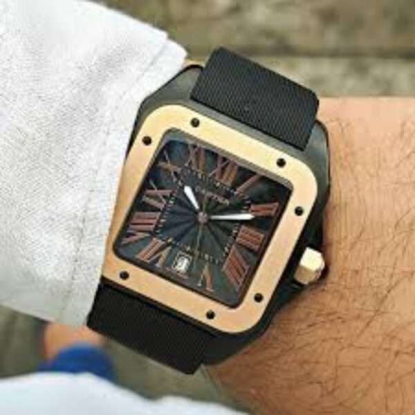 Cartier Luxury Watch (Black) - Image 2