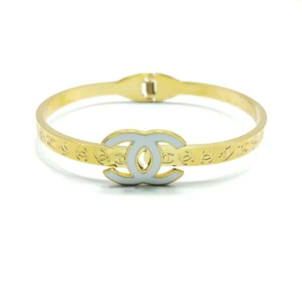 Premium Quality Bracelet With Chanel Logo For Girls and Womens - Image 3