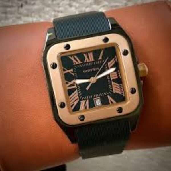 Cartier Luxury Watch (Black) - Image 4